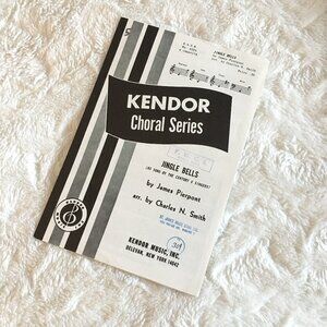 5/$25 'Jingle Bells' Vocal Arrangement Music Sheets